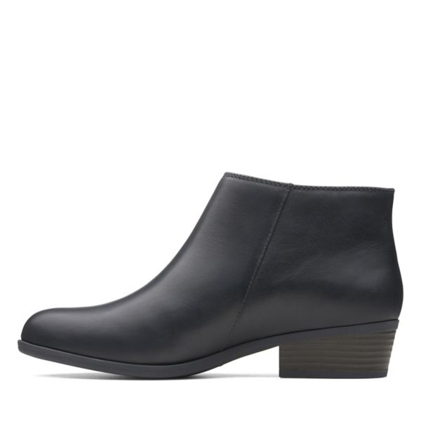 Clarks Womens Addiy Terri Ankle Boots Black | UK-2956708